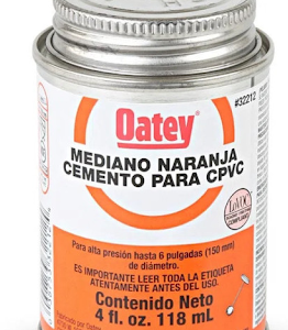 PEGAMENTO 1/32 OATEY CPVC AGUA CALIENTE